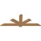 Ekena Millwork Kennewick Timber Gable Bracket, Western Red Cedar, 72"W x 27"H x 1 1/2"D x 5 1/2"F, 9/12 Pitch GBW072X27X0206KEN00SWR - alternate 3